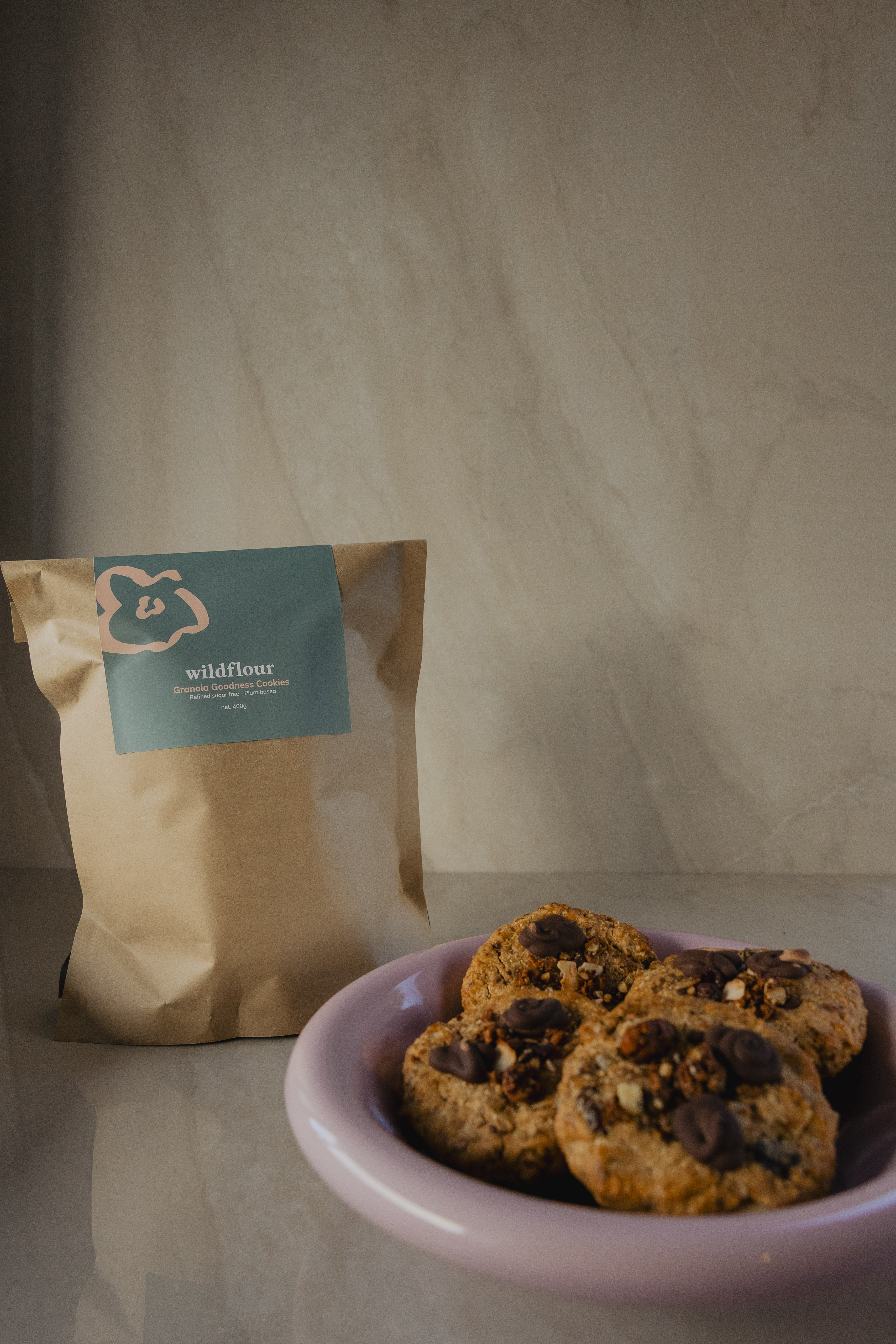 Granola Goodness Cookies - Pouch of 5 (freezer friendly)