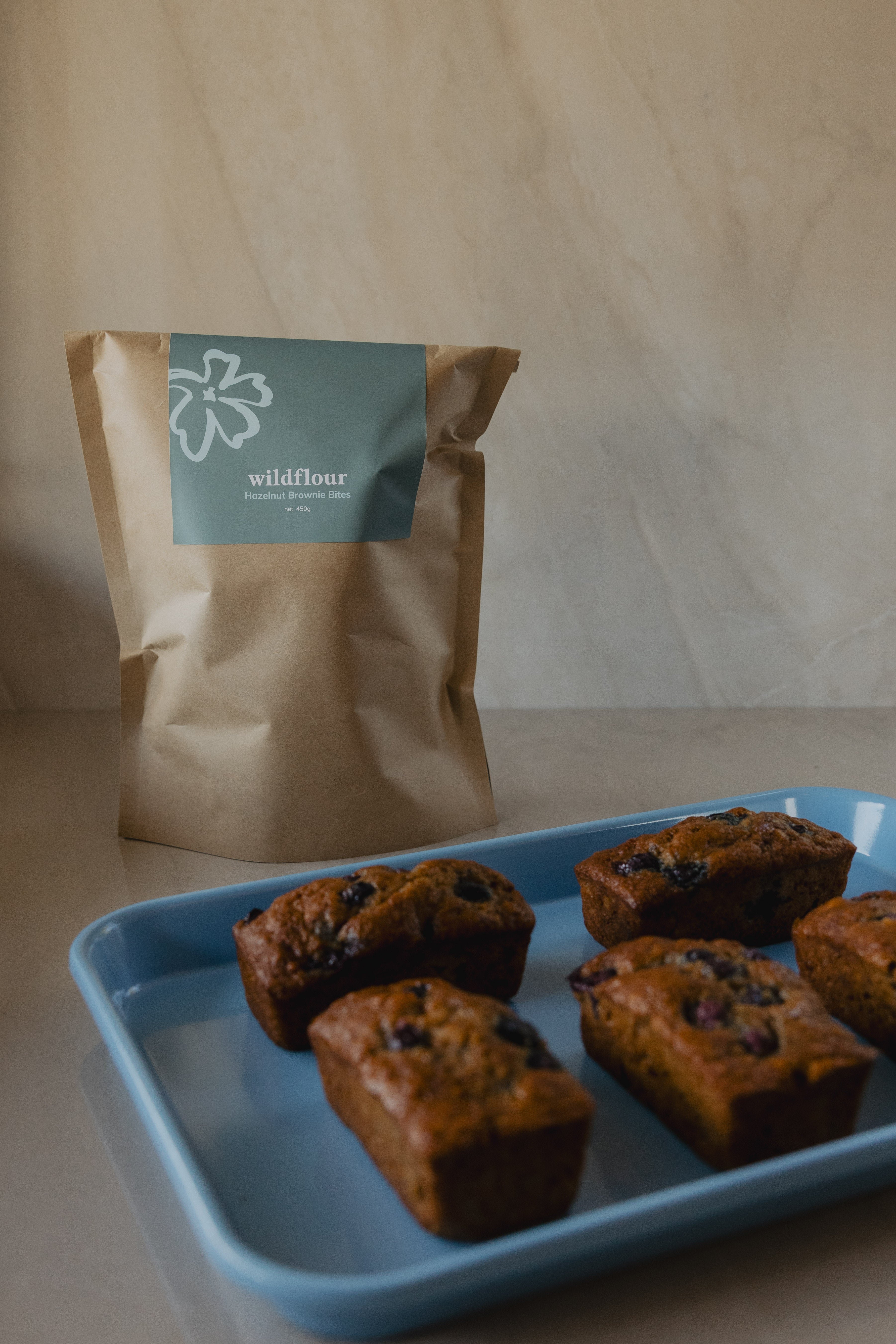 Banana & Blueberry loaves - Pouch of 5 (freezer friendly)